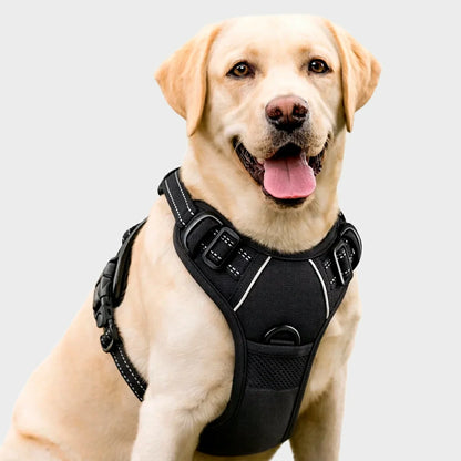 Heavy-Duty Dog Vest Harness - Non-Pull, Reflective & Total Control