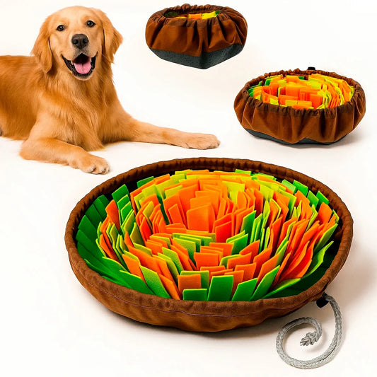 Foldable Dog Slow Feeding Sniffing Mat Toy