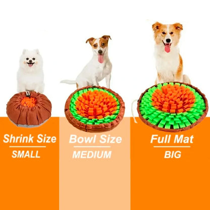 Foldable Dog Slow Feeding Sniffing Mat Toy