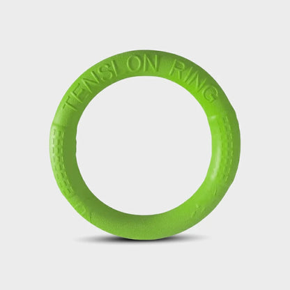 Indestructible Dog Ring Toy for Chewing & Fetching