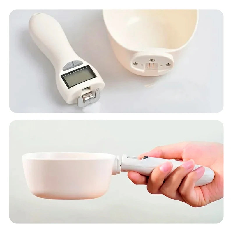 Precision Pet Food Measuring Spoon with LCD Display