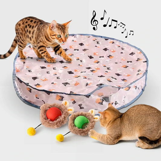 Smart Interactive Cat Toy Ball with Motion Activation