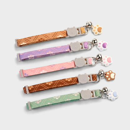 Charming Breakaway Cat Collar with Bell - Adjustable & Safe