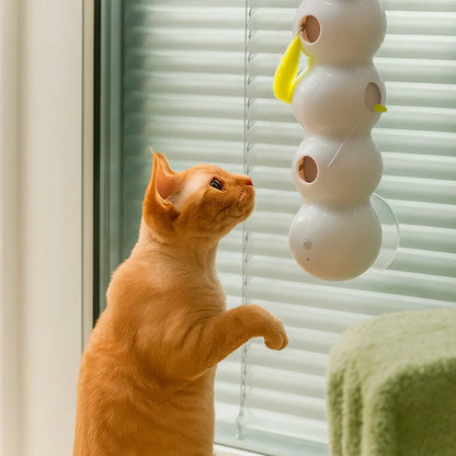 Smart Interactive Caterpillar – USB Rechargeable Cat Toy with Touch Sensor