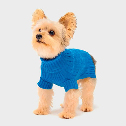 Cozy Knitted Dog Sweater for Small to Medium Breeds