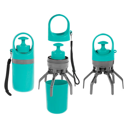 Portable Dog Poop Scooper with Bag Dispenser