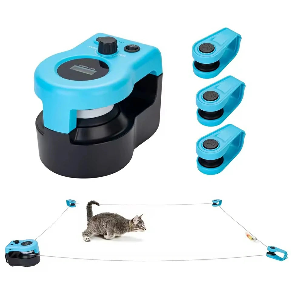 HuntPlay – Smart Interactive Hunting Toy for Cats & Small Dogs - USB Rechargeable