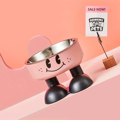 Stylish Elevated Pet Bowl - No Spill Design