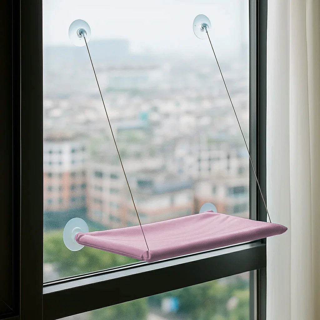 Ultimate Cat Window Hammock - Cozy & Durable