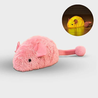 Interactive Glow Mouse Toy for Cats - Self-Playing Fun