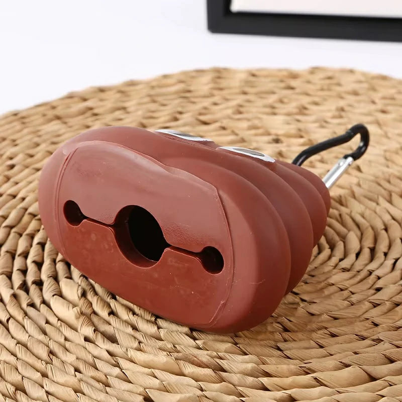Charming Poop-Shaped Pet Waste Bag Holder