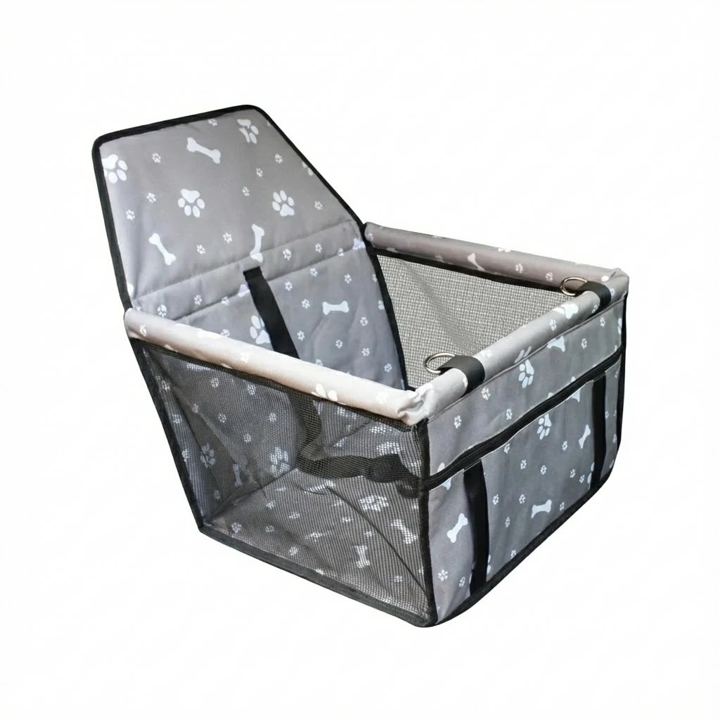 Premium Waterproof Pet Car Seat with Safety Harness