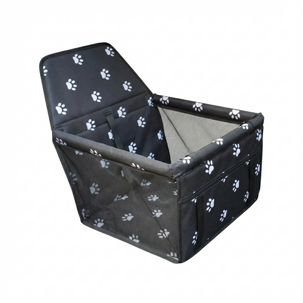 Premium Waterproof Pet Car Seat with Safety Harness