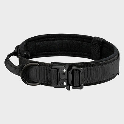 Tactical Nylon Dog Collar with Metal Buckle for Training