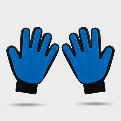 Silicone Pet Grooming Gloves for Easy Hair Removal
