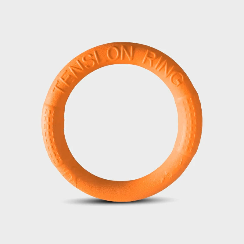 Indestructible Dog Ring Toy for Chewing & Fetching