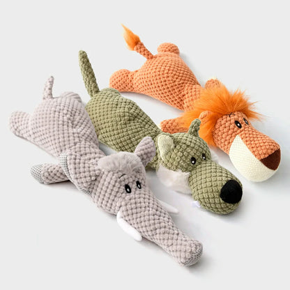 Durable Plush Squeak Toys for Large Dogs