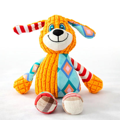 Interactive Plush Puzzle Toy for Dogs - Bite Resistant & Squeaky