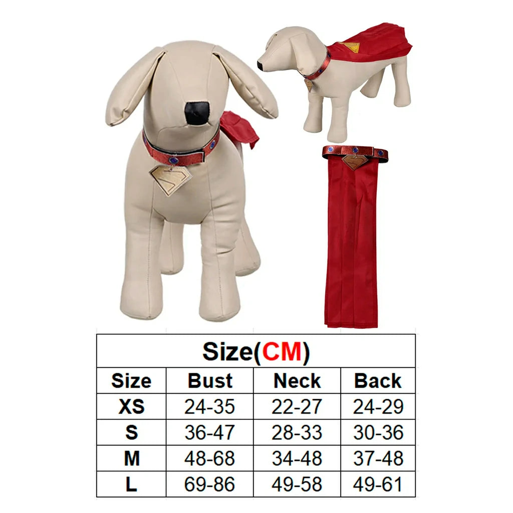 Krypto the Superdog Costume - Cape for Dogs