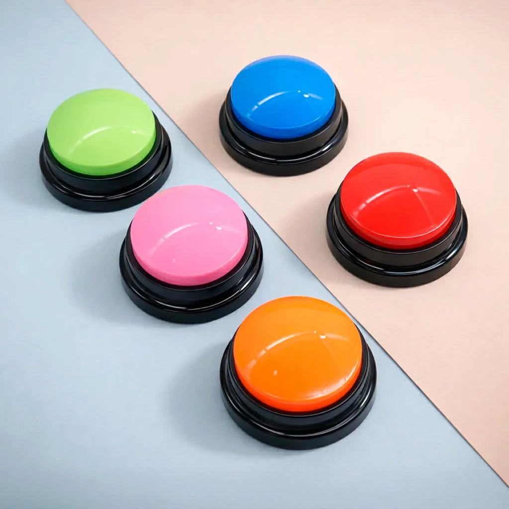 Interactive Pet Communication Buttons - Train & Talk