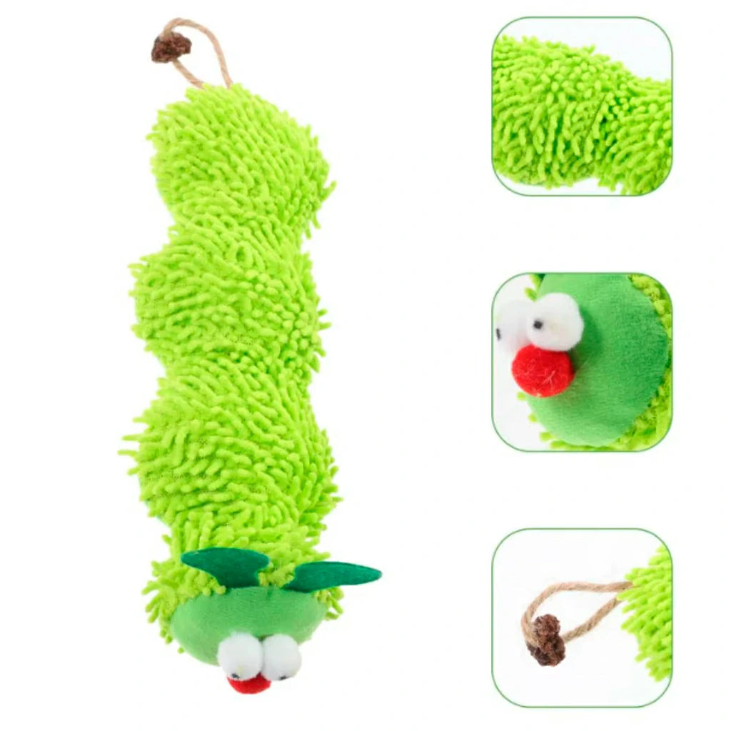 Interactive Cat Plush Toy - Scratch & Bite Resistant