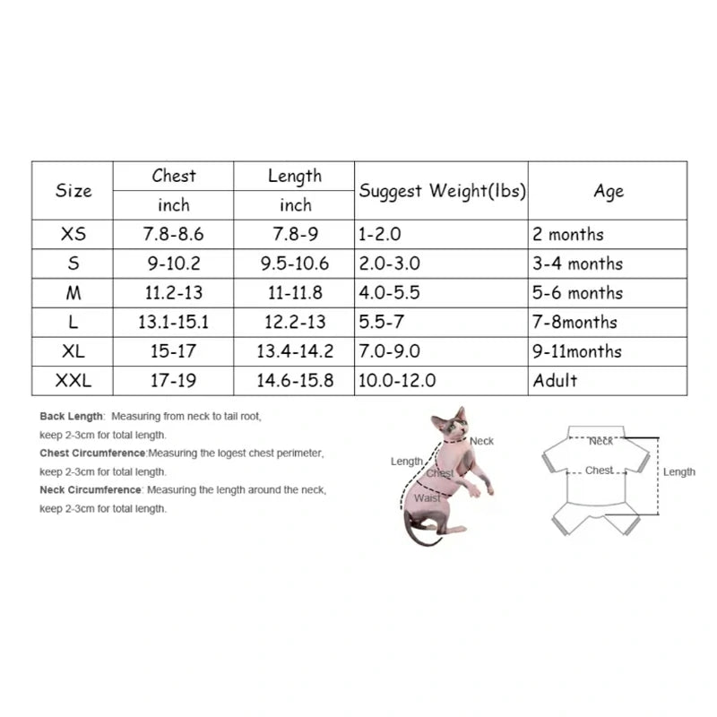 Fluffy Winter Jacket for Sphynx Cats - Ultimate Warmth