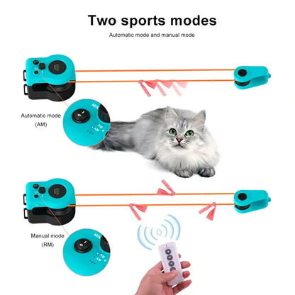 HuntPlay – Smart Interactive Hunting Toy for Cats & Small Dogs - USB Rechargeable