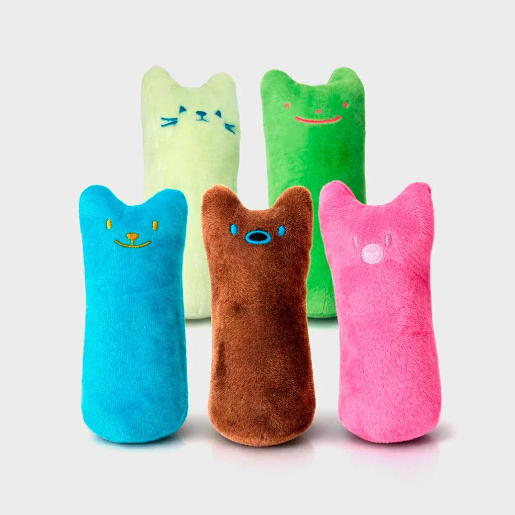 Interactive Catnip Plush Toy for Cats - Teeth Grinding & Fun
