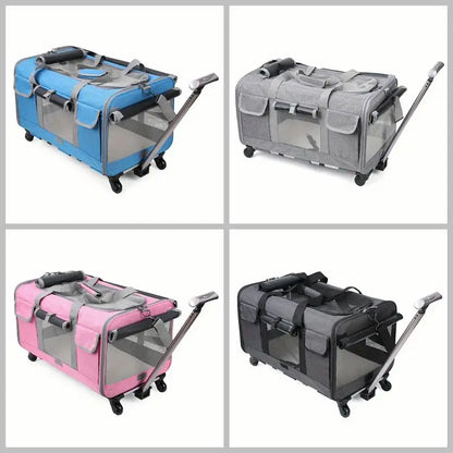 Ultimate Large Pet Trolley & Travel Carrier