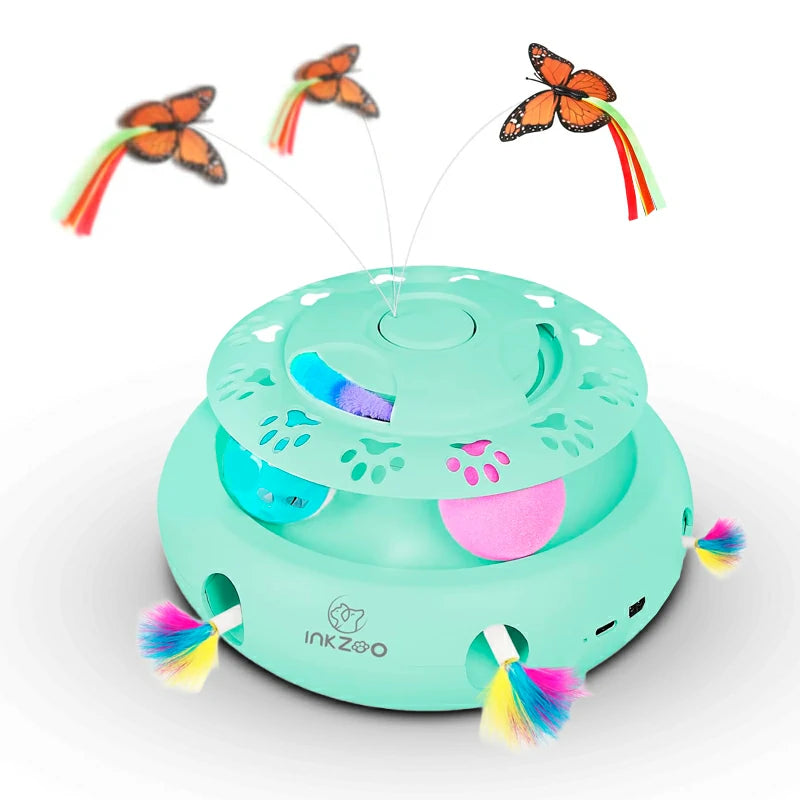 Interactive Whack-A-Mole Cat Toy