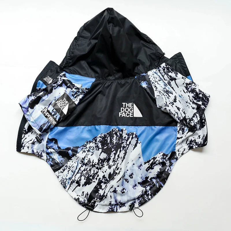 Waterproof Dog Raincoat - Stylish Windbreaker for All Sizes