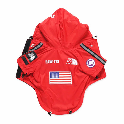 Waterproof Dog Raincoat - Stylish Windbreaker for All Sizes