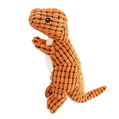 Interactive Dinosaur Pet Chew Toy - Vocal & Dental Health