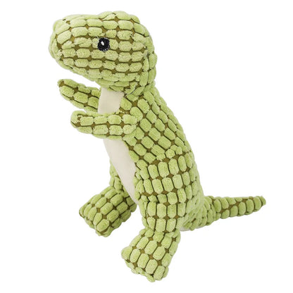 Interactive Dinosaur Pet Chew Toy - Vocal & Dental Health