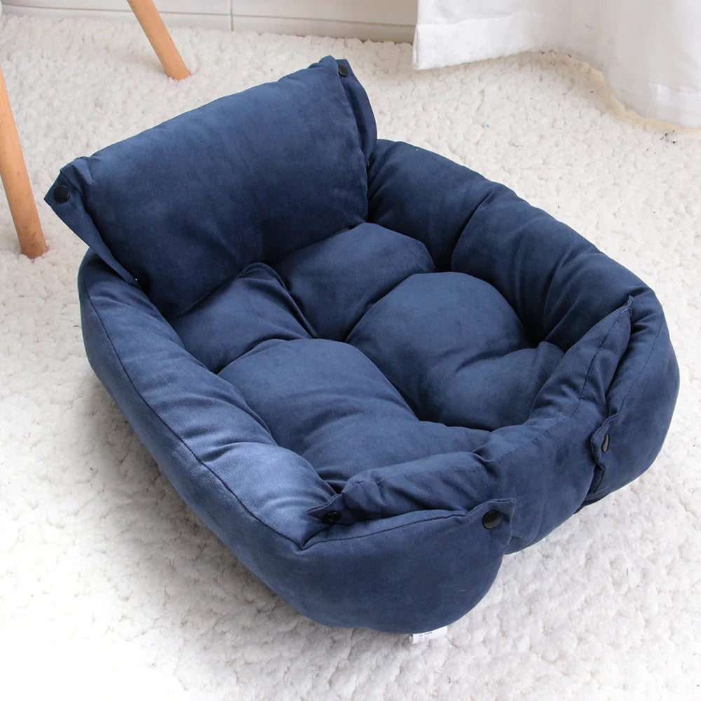 Cozy 3-in-1 Pet Bed & Sofa for Cats and Dogs