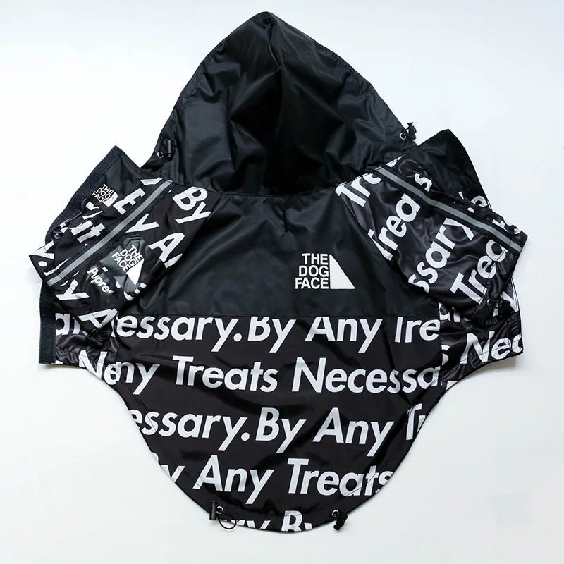 Waterproof Dog Raincoat - Stylish Windbreaker for All Sizes