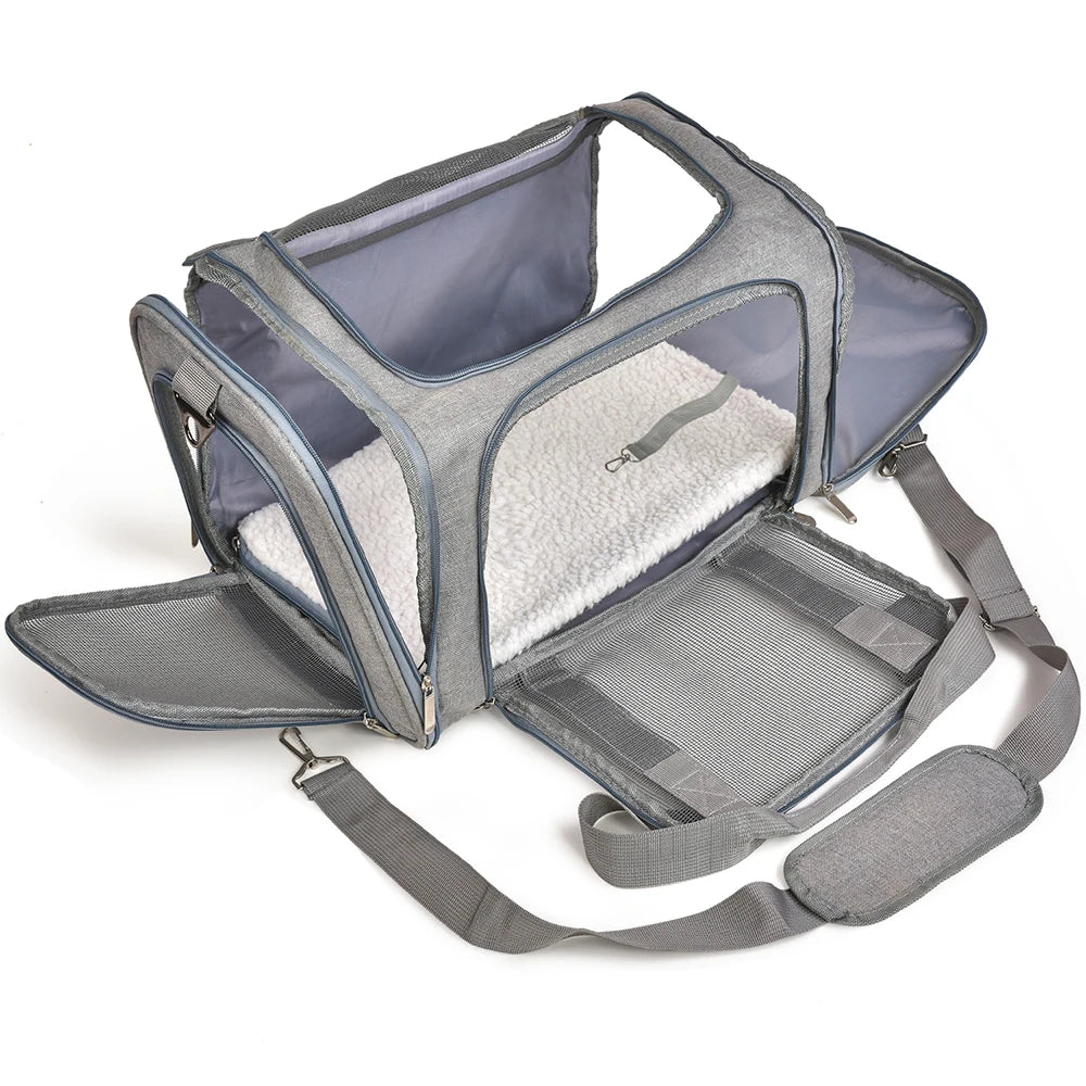 Premium Pet Travel Carrier - Airline Approved