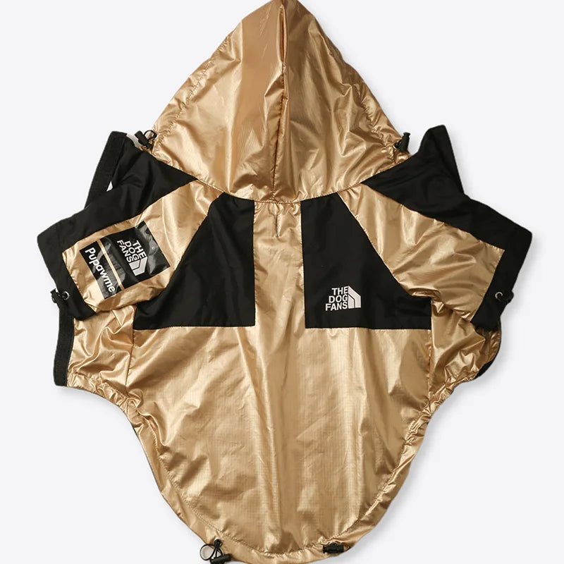 Waterproof Dog Raincoat - Stylish Windbreaker for All Sizes