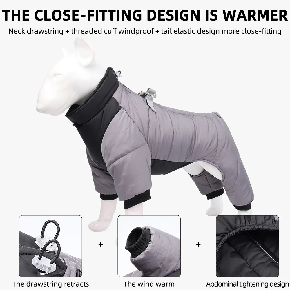 Ultimate Winter Waterproof Dog Jacket for Small to Medium Breeds