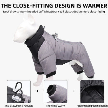 Ultimate Winter Waterproof Dog Jacket for Small to Medium Breeds