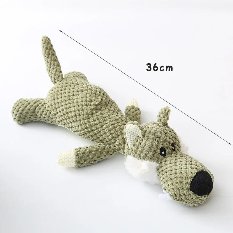 Durable Plush Squeak Toys for Large Dogs
