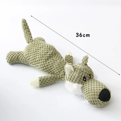 Durable Plush Squeak Toys for Large Dogs
