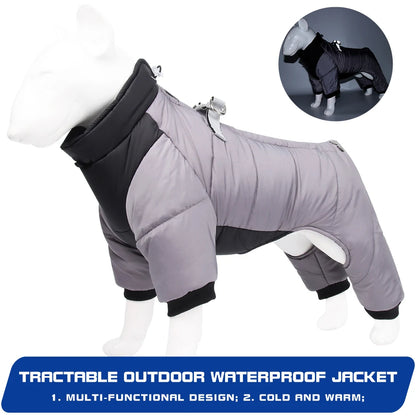 Ultimate Winter Waterproof Dog Jacket for Small to Medium Breeds