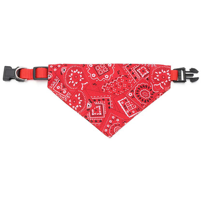 Adjustable Pet Bandana Collar for Cats & Dogs