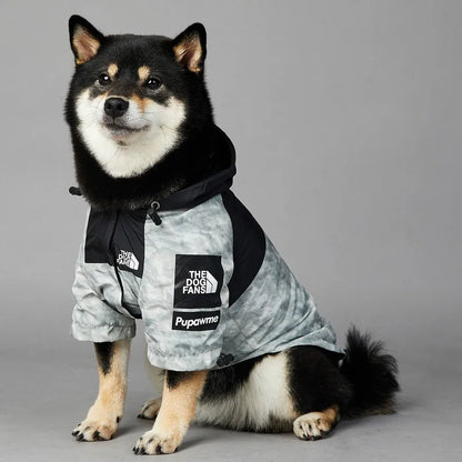 Waterproof Dog Raincoat - Stylish Windbreaker for All Sizes