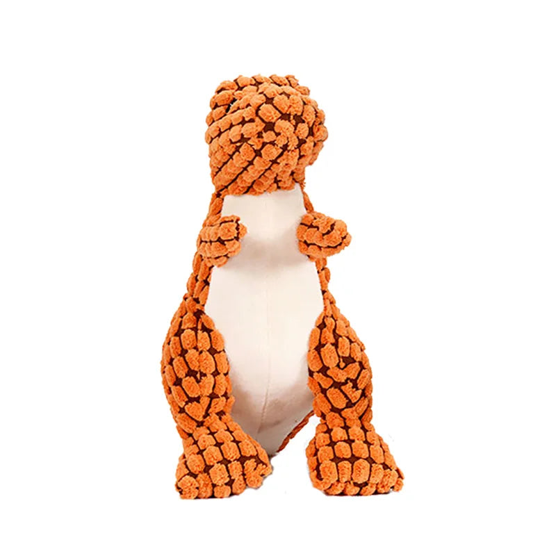 Interactive Dinosaur Pet Chew Toy - Vocal & Dental Health