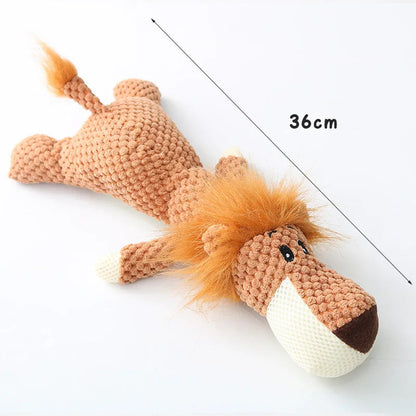Durable Plush Squeak Toys for Large Dogs
