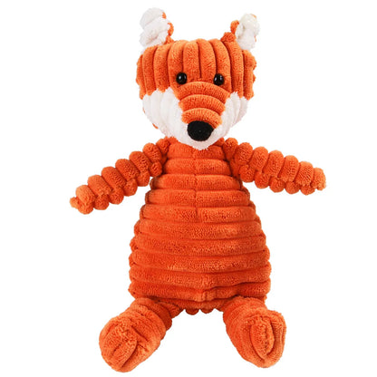 Interactive Plush Dog Toys for Large Breeds
