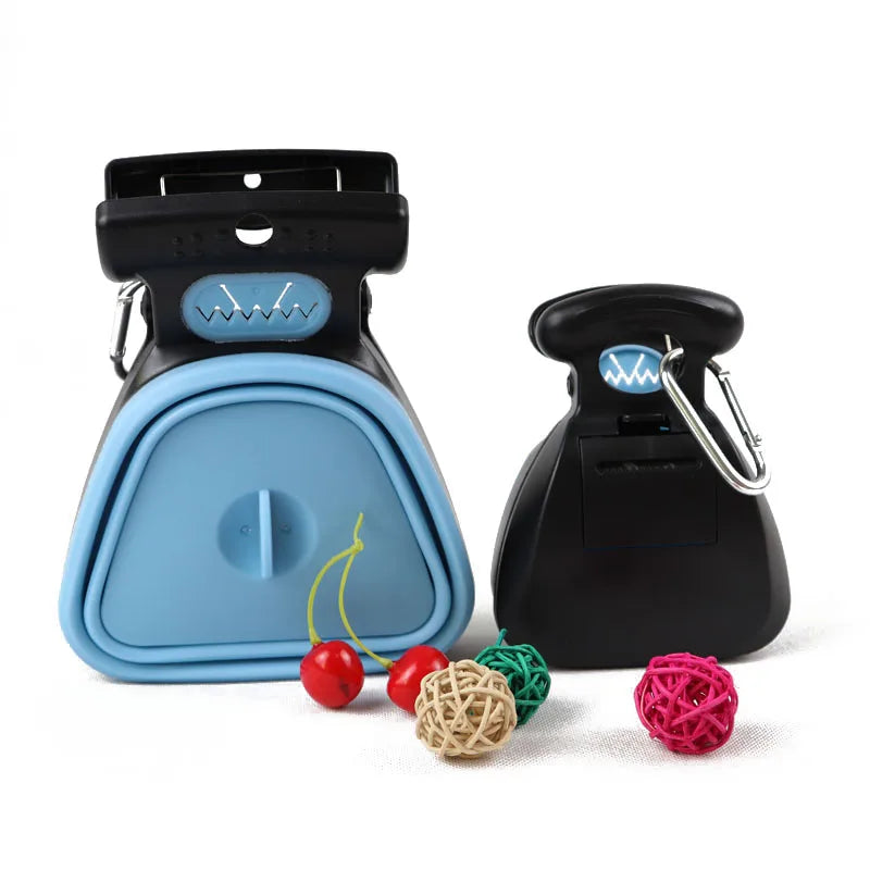 Foldable Dog Poop Scooper with Biodegradable Bags