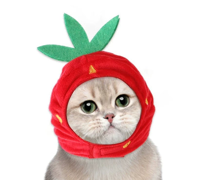 Pet Cozy Hats – Set of 15 Fun Plush Fleece Hats for Dogs & Cats